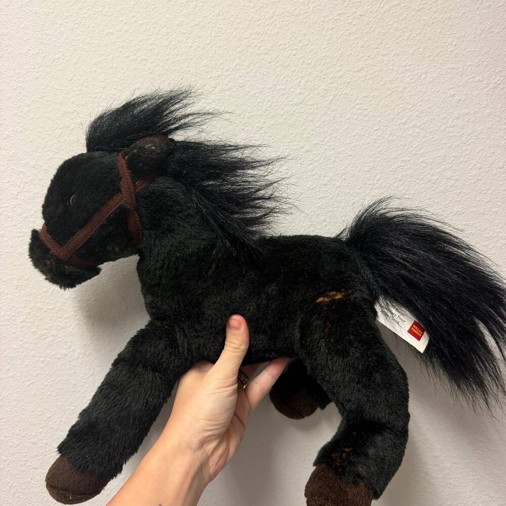 Wells Fargo Legendary Pony Mike 2016 Black Horse Plush Stuffed Animal